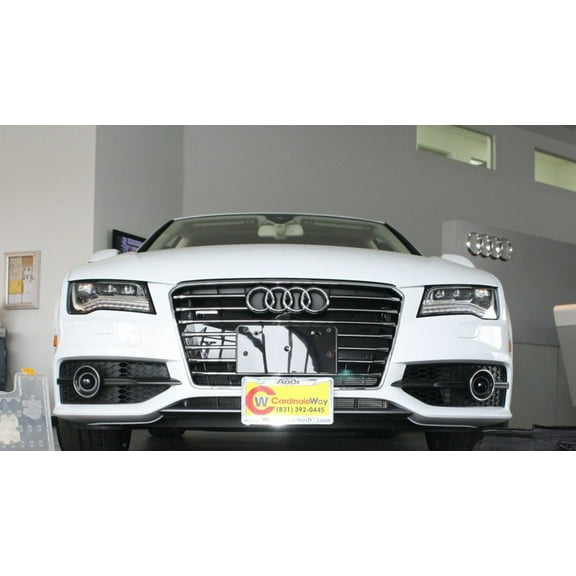 STO N SHO Front License Plate Bracket Compatible with 2015-2016 Audi S7 (SNS58b)