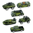 thumbnail image 3 of Aleación de juguetes de automóviles Fricción Powered Transport Vehicles Boys Girls Niños Conjunto educativo Fiesta Favors Favoritos Tipo 3 6 Piezas kenally FN001044-03B, 3 of 6