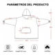 thumbnail image 3 of Sudadera Cobija Hoodie Con Capucha Afelpada Calientita Suave, 3 of 8