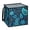 A Pattern Of Turquoise, variant on Collapsible Storage Basket Laundry Hamper Portable Organizer Bin For Home Storage Purple and Gold Hues