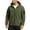 1349Green402, variant on Men Hooded Jacket Outdoor Warm Pullover Windproof Soft Thermal Sweatshirt With Hood Cold Weather Male Long Sleeve Solid Color Autumn Winter Streetwear Breathable