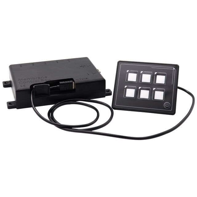 Panel de control de membrana Panel de interruptor de control de membrana universal 6P para automóvil Tomshoo Panel de control de membrana