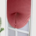 thumbnail image 3 of POINTERTECK Cordless Blackout Polyester Pleated Paper Window Shade  Pink 35.4” x 59.1”, 3 of 7