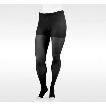 Juzo Soft 20-30 mmHg, Soft, Panty, OT, Petite, Fly, Black