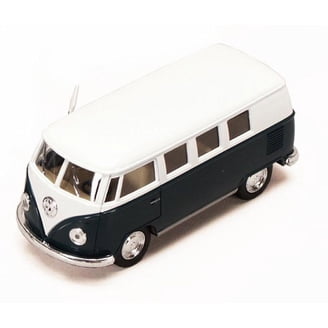 Kinsmart 1963 Volkswagen Classical Bus Double Cab Pick Up, Orange