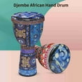 thumbnail image 4 of Tambour à Main Africain 8 Pouces PVC ABS Léger Instruments de Percussion 21x41cm pour Amateurs de Tambours, 4 of 7