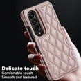 thumbnail image 4 of Allytech Galaxy Z Fold4 Wallet Case for Girls Women, Premium PU Leather Cards Slots Kickstand Dustproof Shockproof Wallet Phone Case for Samsung Galaxy Z Fold4 - Rosegold, 4 of 8