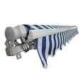 thumbnail image 5 of ALEKO Retractable 12 x 10 feet Awning Home Patio Canopy Blue/White, 5 of 5