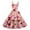 Pink, variant on LWavelet 2026 Valentine's Easy-Breezy Valentine Dress, Spaghetti Strap Heart Print Flared Waist Casual Sundress Deep Red 2XL