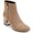 Kid Suede Taupe TPE, variant on DKNY Womens Crosbi Leather Block Heel Ankle Boots