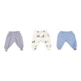 thumbnail image 1 of Pantalón George Pantalónes, marca George, set de 3, bebo, talla 0M, 1 of 4