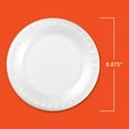 thumbnail image 2 of Hefty Everyday Soak-Proof Foam Plates, White, 8.875 Inch, 45 Count, 2 of 5