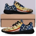 thumbnail image 3 of ChriStan Cross American flag Faith Over Fear Shoes Sneakers Black Size 13, 3 of 7