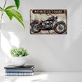 thumbnail image 5 of 2D Flat Printing,Aluminum Sign,Vintage Metal Sign,Motorbike Sign,MOTORCYCLIST'S GARAGE Sign,Craft Decoration Wall Decor,Home Farmhouse Porch Garage outdoor Decor,Water-proof,Dust Sign 12x8 Inch, 5 of 5