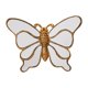 thumbnail image 1 of Escultura de mariposa para pared, decoración de pared, inauguración de casa, oficina, repisa de chimenea, accesorio decorativo, colección para el, 1 of 9