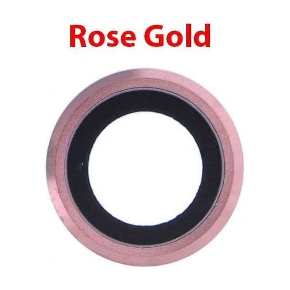 For iPhone 6 / 6S Rear Camera Glass Lens Rose Gold
