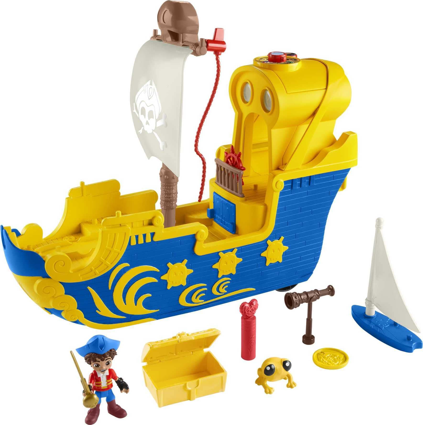 Fisher-Price Santiago de los mares Pirate Ship El Bravo PLA Fisher