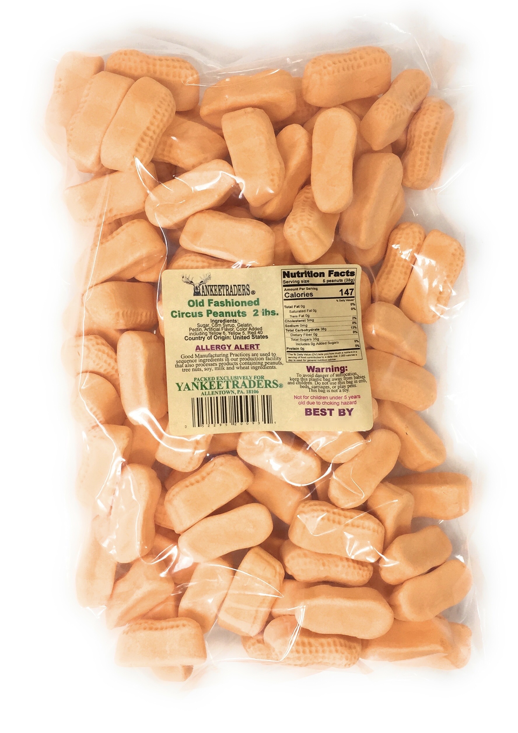 Old Fashion Circus Peanuts 2 lbs.