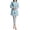 Grey, variant on Full Length Swimwear Long Sleeve Coverage With Hijab For Women Beach Attire