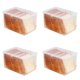 thumbnail image 1 of 4X Recipientes Herméticos para Almacenamiento de Pan, Caja de Plástico Reutilizable para Pan, Dispensador de Pan Transparente, Contenedor de Pan Más Fresco, 1 of 5