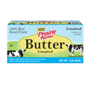 Prairie Farms Unsalted Quarter Butter Sticks, 16 oz 4 Count