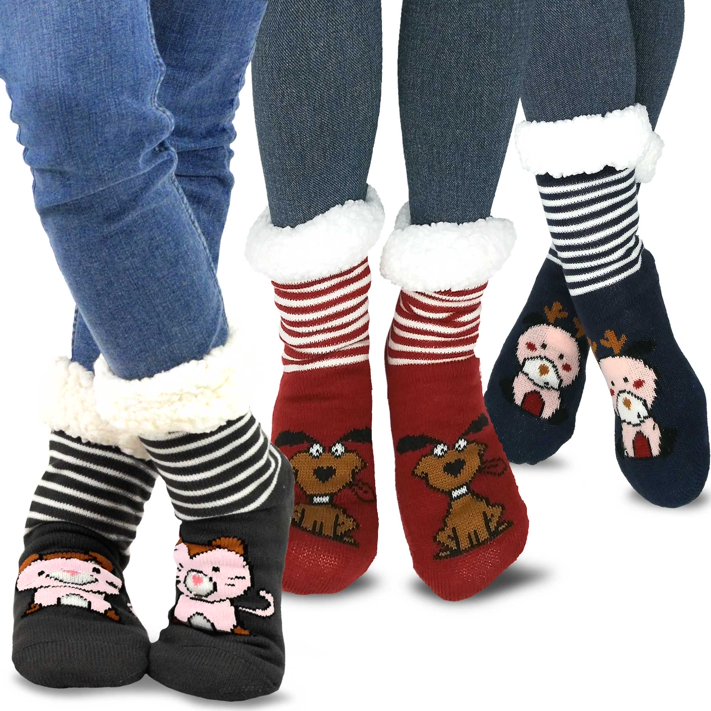 10 Pairs Winter Nordic Wool Blend Cashmere Thick Warm Knitted Thermal Crew Socks main image 0