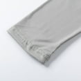 thumbnail image 7 of bbyeadc Womens Gray Long Sleeve Shirt Crew Neck Strechy Going Out Tee Shirts Spring Fall Winter Casual Solid Color Tight Tees Pullover, Gray XS, 7 of 7