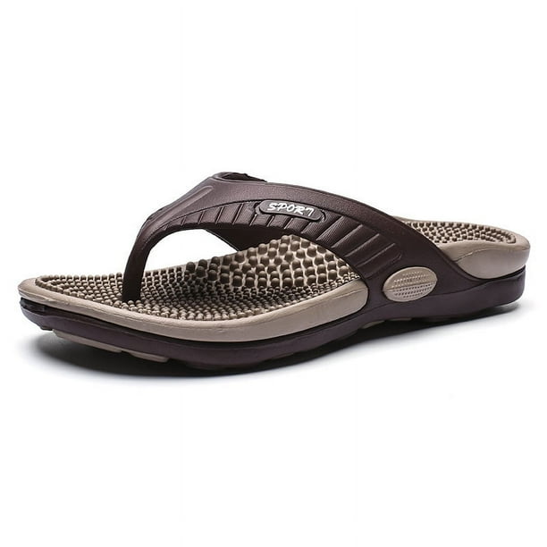 Sandalias, zapatillas para hombre, zapatillas de casa de suela plana, chaquetas de moda, chanclas, zapatos de playa