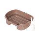 thumbnail image 5 of Inodoro Para Perros Pequeños, Malla Extraíble, Soporte Para Almohadillas Sanitarias Para Bichón Frisé, 5 of 8
