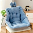 thumbnail image 5 of Rocking Cushion High Back Cushion Semi-Enclosed Egg Seat Cushion , Blue, 5 of 8