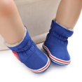 thumbnail image 7 of Baby Boys Girls Snow Boots, Toddler Infant Winter Warm Waterproof Prewalker Crib Shoes, 7 of 7