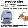 thumbnail image 5 of Pet Sun Shield Hat, Breathable Casual Dog Hat with Sticky Texture for Summer Outings, 5 of 5