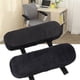 thumbnail image 5 of Naiovety Almohadillas para reposabrazos de sillón de poliéster, transpirables, lavables, portátiles, para oficina, viaje, funda protectora, Suministros térmicos, 5 of 6