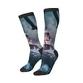 thumbnail image 2 of Fotbe Boat Lighthouse Storm Waves print Women's Men's Novelty Crew Socks Cotton Socks Knee High Socks for Walking,Running,Nurses,Pregnancy, 2 of 9