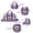 Purple, variant on Crossbody Sling Bag for Travel, Lightweight Daypack with Adjustable Strap, Portable Shoulder Bag for Everyday Use, Gym, and Outdoor Activities