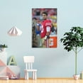 thumbnail image 4 of American Football Player Jimmy Garoppolo Canvas Wall Art Wall Art Poster Gifts Bedroom Prints Home Decor Hanging Picture Canvas Painting Posters 20x30inch(50x75cm), 4 of 6