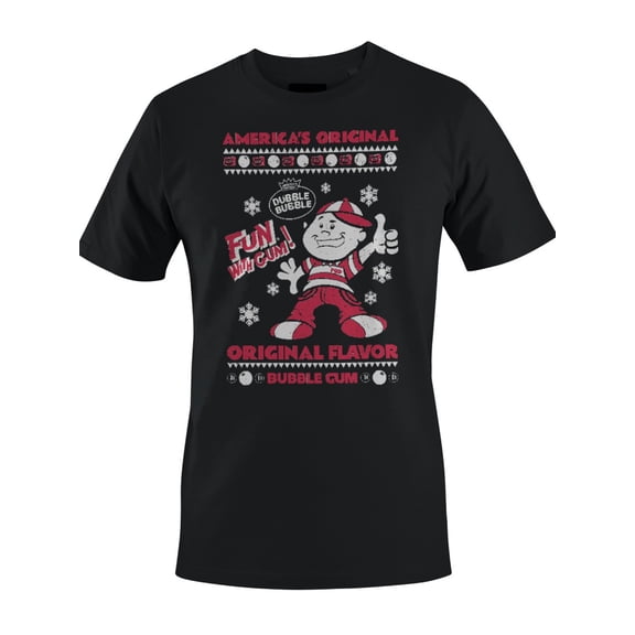 Officially Licensed Dubble Bubble Fun with Gum Poster Men's T-shirt