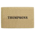 thumbnail image 1 of No Border 30" x 48" HeavyDuty Coir Doormat - Personalized, 1 of 1