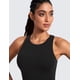 thumbnail image 5 of Top CRZ YOGA Butterluxe con espalda racer y sujetador acolchado Negro L, 5 of 7