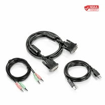 TRENDnet TK-CD10 10 ft. DVI-I, USB,and Audio KVM Cable Kit