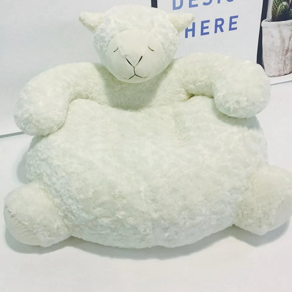 Cartoon Unicorn Bear Hippo Rabbit Lion Giraffe Sofa Chair Plush Toys Cute Baby Seat Stuffed Soft Sleeping Pillow For Kids Gift