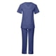 thumbnail image 1 of Conjunto de uniforme médico para mujer, uniforme de enfermería, uniforme médico, top y pantalón, conjunto de uniforme de enfermera S, 1 of 9