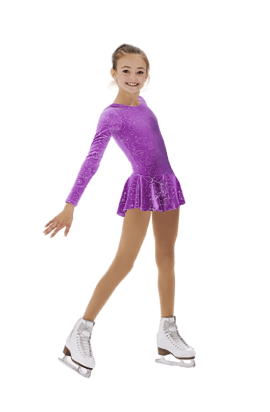 Mondor Born to Skate Glitter Figure Skating Dress 2723 Bubbles (Size 46)