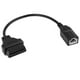 thumbnail image 1 of Cable Conector De Diagnóstico Obd2 12V CC De 3 Pines A 16 Pines De 31cm De Coche Para Coche, 1 of 1