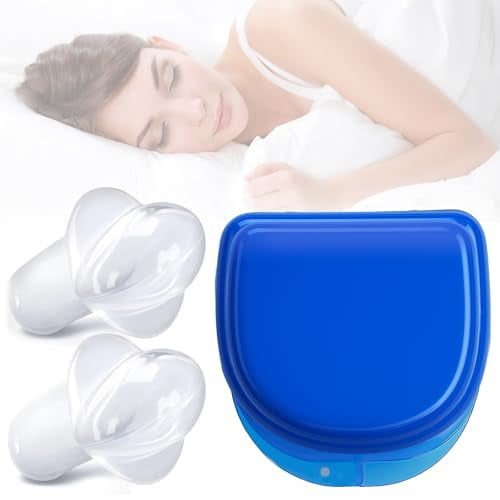 Snoring Solution,Anti Snoring Device Mouthpiece Mouth Guard for Men and Women - Tongue Retaining Snore Devices Stopper