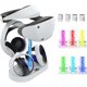 thumbnail image 1 of Estación de carga Hodfid compatible con PS VR2 | Base de carga rápida magnética con luz de colores | Adecuada para..., 1 of 5