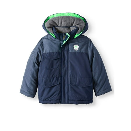 Colorblock Parka Coat (Baby Boys, Toddler Boys) (Best Winter Coat For Toddler Boy)