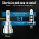 thumbnail image 2 of H1 LED Bulbs, 200% Super Bright Car LED Headlights 100W 6000K IP68 Waterproof Headlight Bulbs, Plug and Play, Pack of 2, 2 of 5