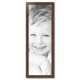 thumbnail image 2 of ArtToFrames 15" x 45" Honors Mahogany with Gold Picture Frame, 15x45 inch Brown Wood Poster Frame (WOM-5156), 2 of 7