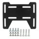 thumbnail image 1 of Motor Engine Mount Adapter Bracket Plate 7075 Billet Aluminum High Hardness for Small 4 Stroke Engines Black, 1 of 5
